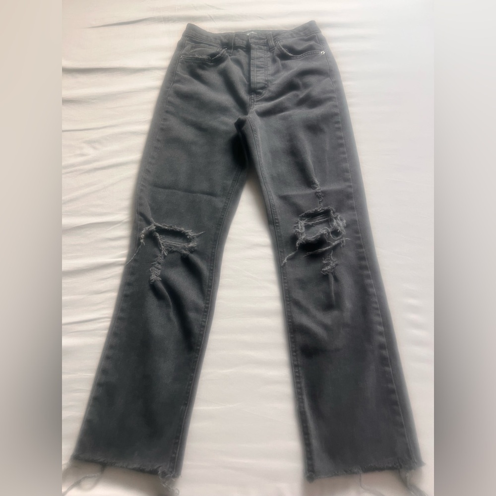 Wild Fable Distressed Black Women's Jeans. Size 4. Used.